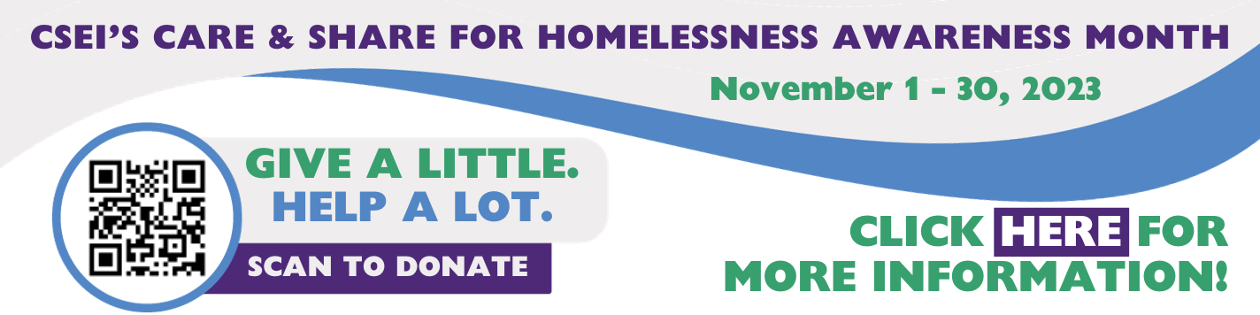 Temporary Home Banner - Care & Share